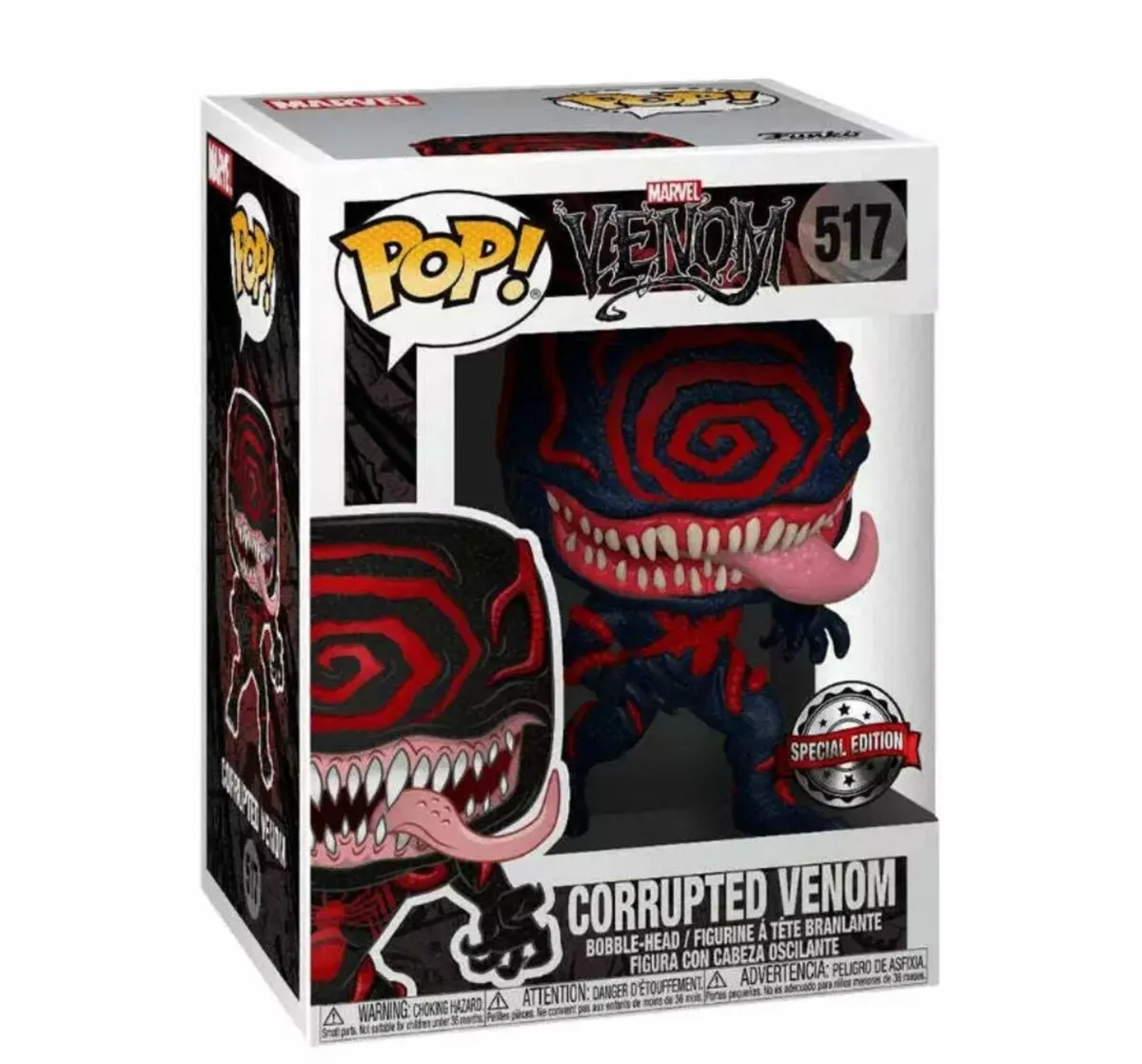 Funko Pop Marvel Corrupted Venom Special Edition
