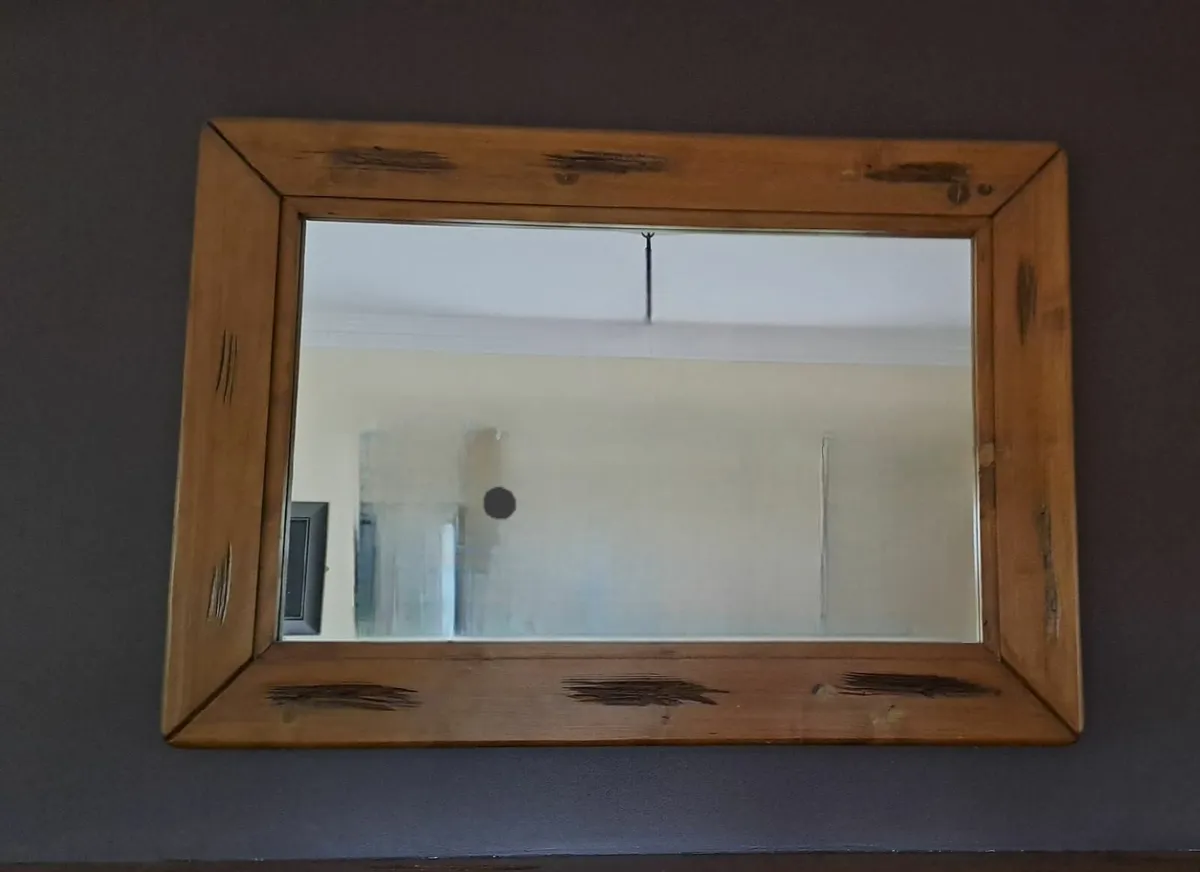 Oak Mirror