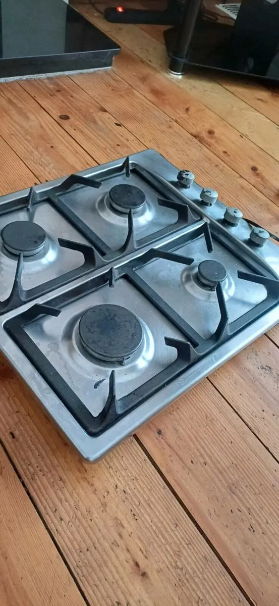 Stainless Steel Gas Hob - Image 1