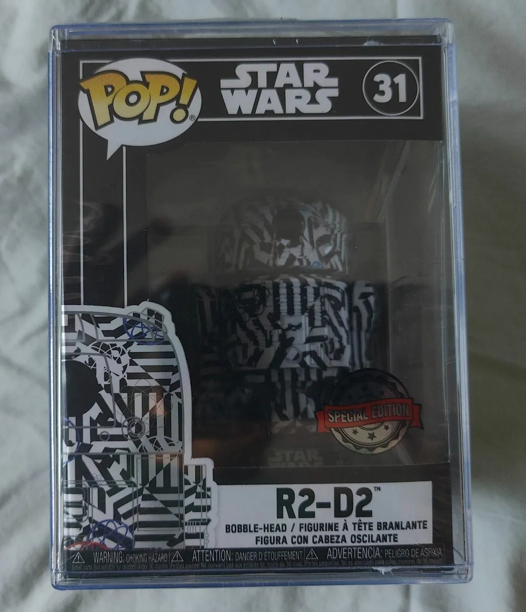 Funko Pop R2-D2 Star Wars Art Series Special Ed