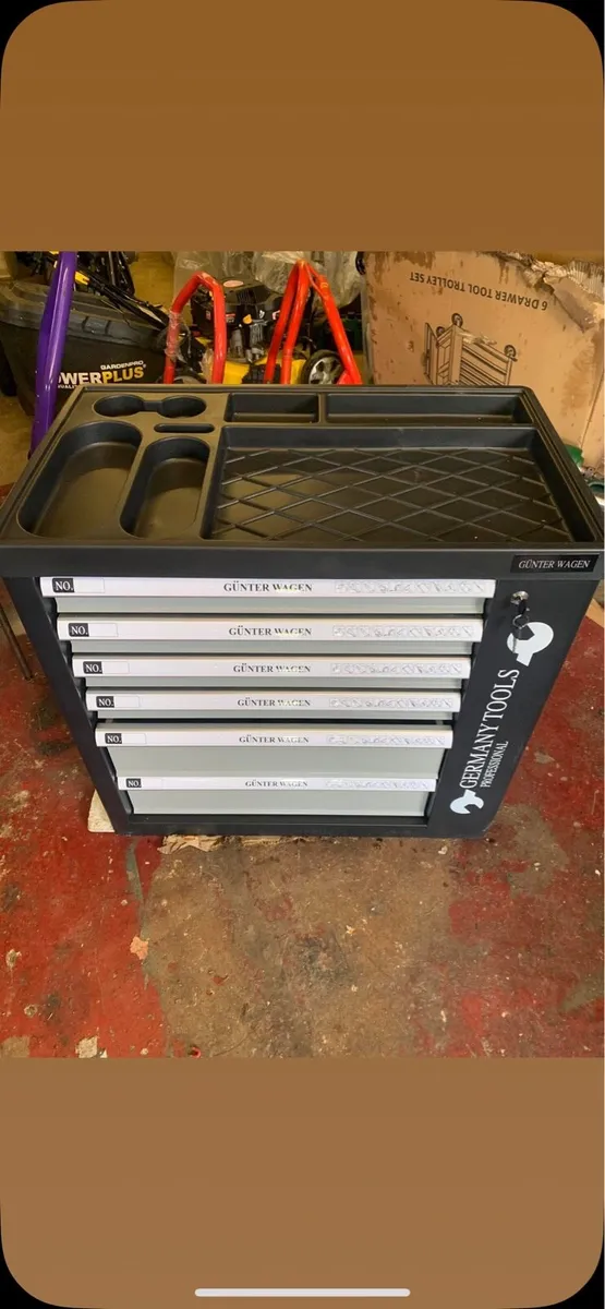 7 drawer tool chest fully loaded with tools - Image 1