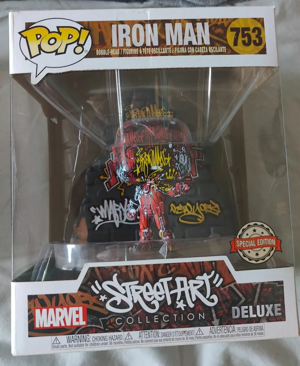 Funko Marvel Iron Man - Street Art Deluxe