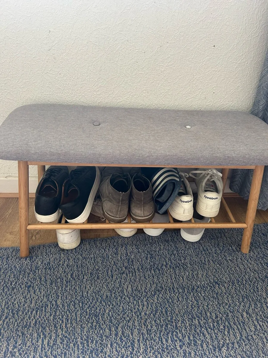 Shoe rack and bench - Image 2