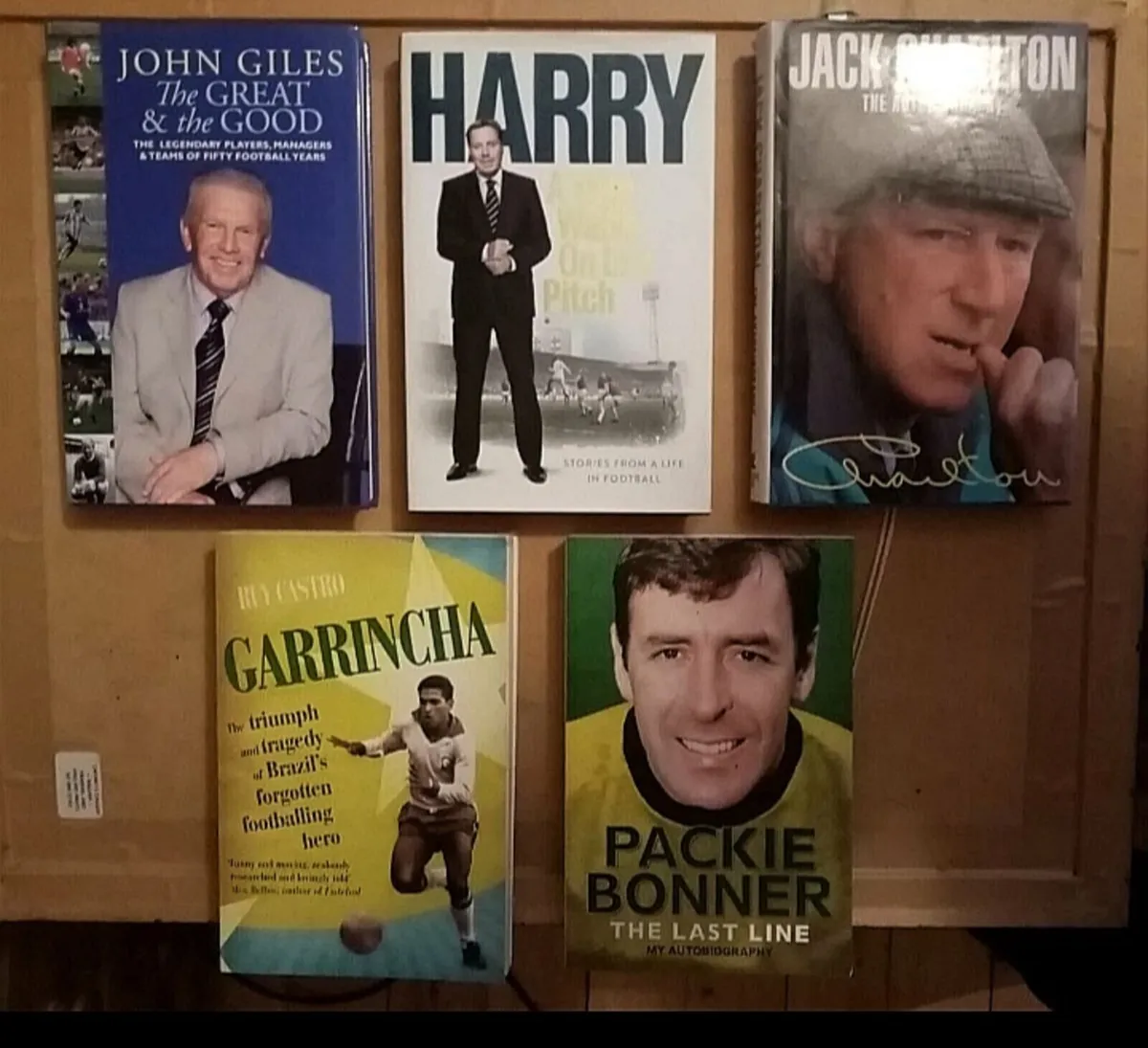 Five Football Books