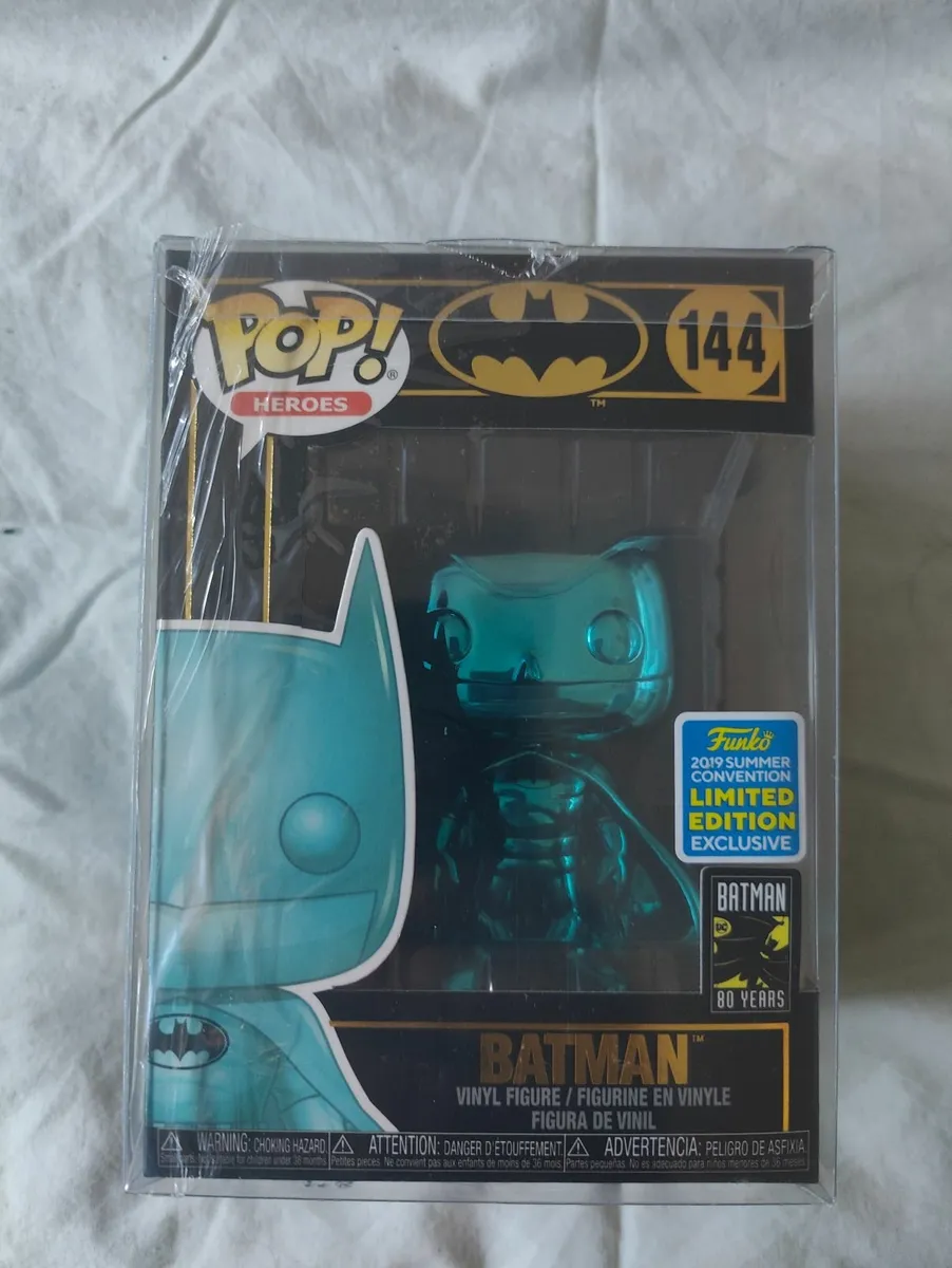 Funko Pop Batman Chrome 2019 Summer Convention