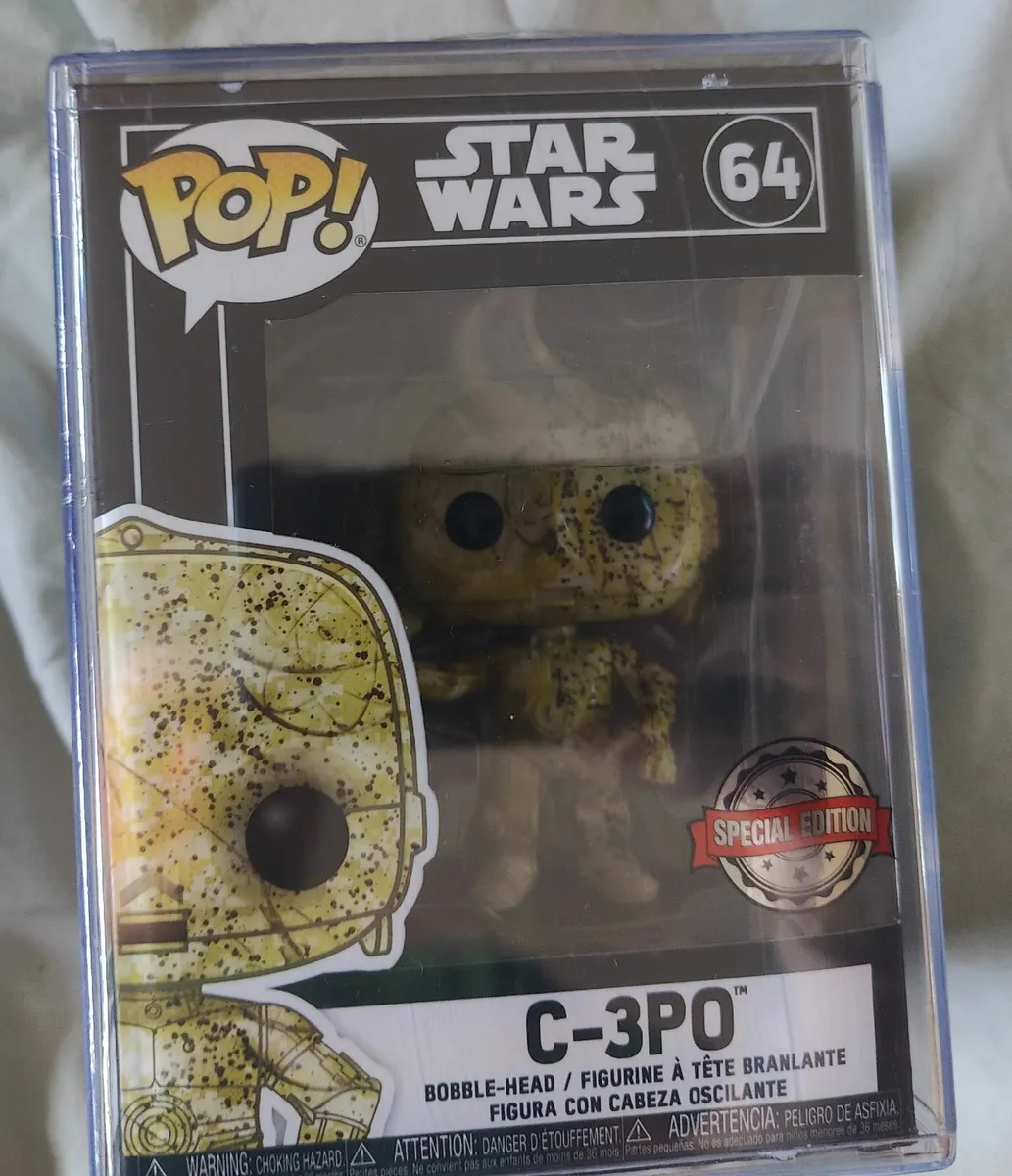 Funko C-3PO Star Wars Art Series inc Hard Case