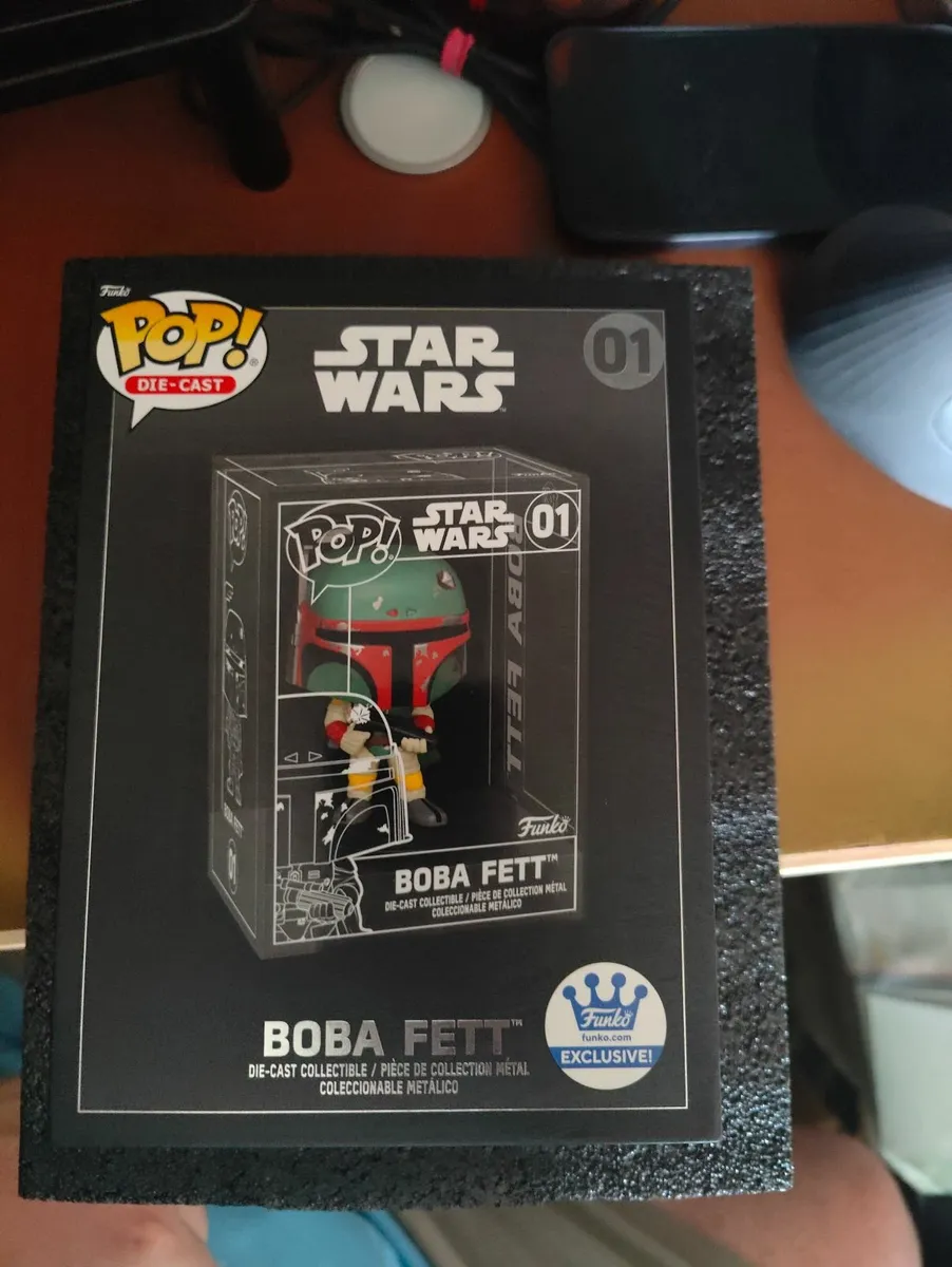 Funko Pop! Star Wars Die-Cast Boba Fett #01
