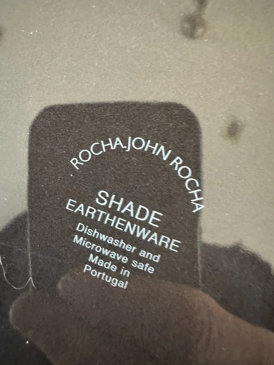 John Rocha ‘shade’ dinner and side plates - Image 2