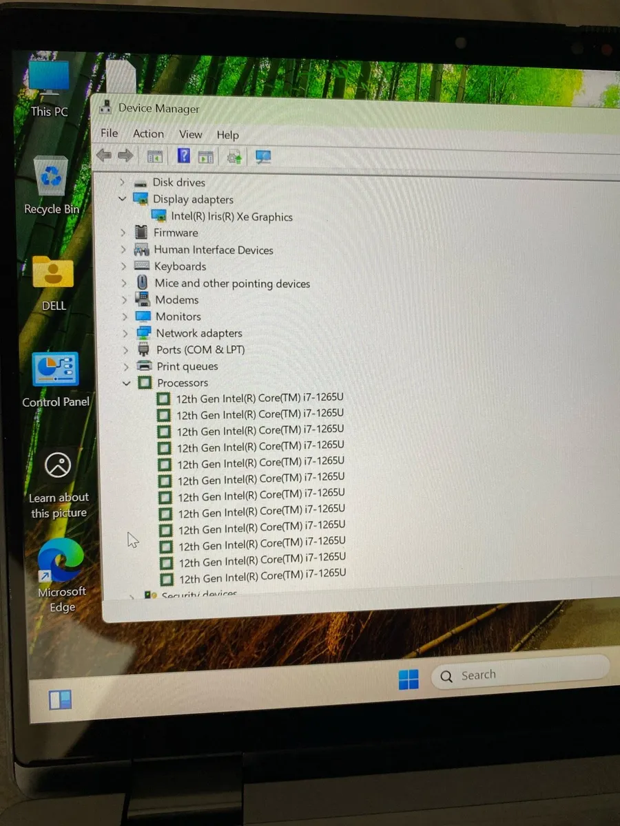 Dell 2n1 i7 32gb 256 ssd win 11 touch - Image 4