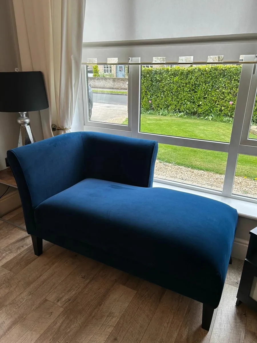 Navy Chez Lounge for sale - Image 1