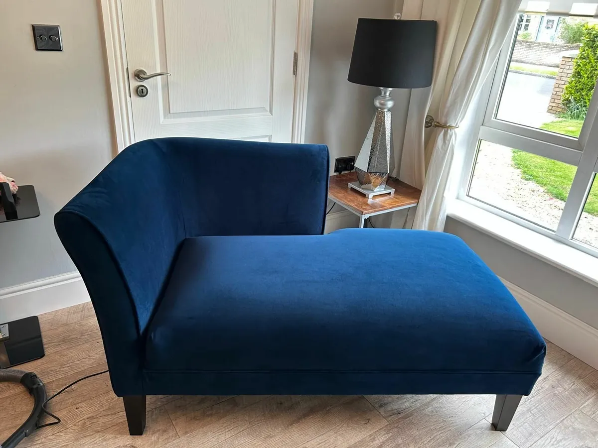 Navy Chez Lounge for sale - Image 3