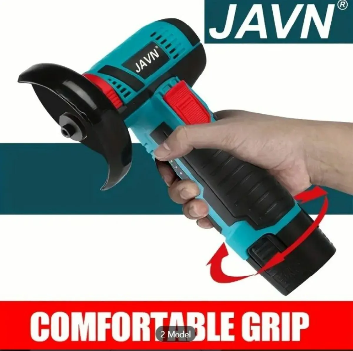 12V 19500rpm MINI Angle Grinder - Image 3