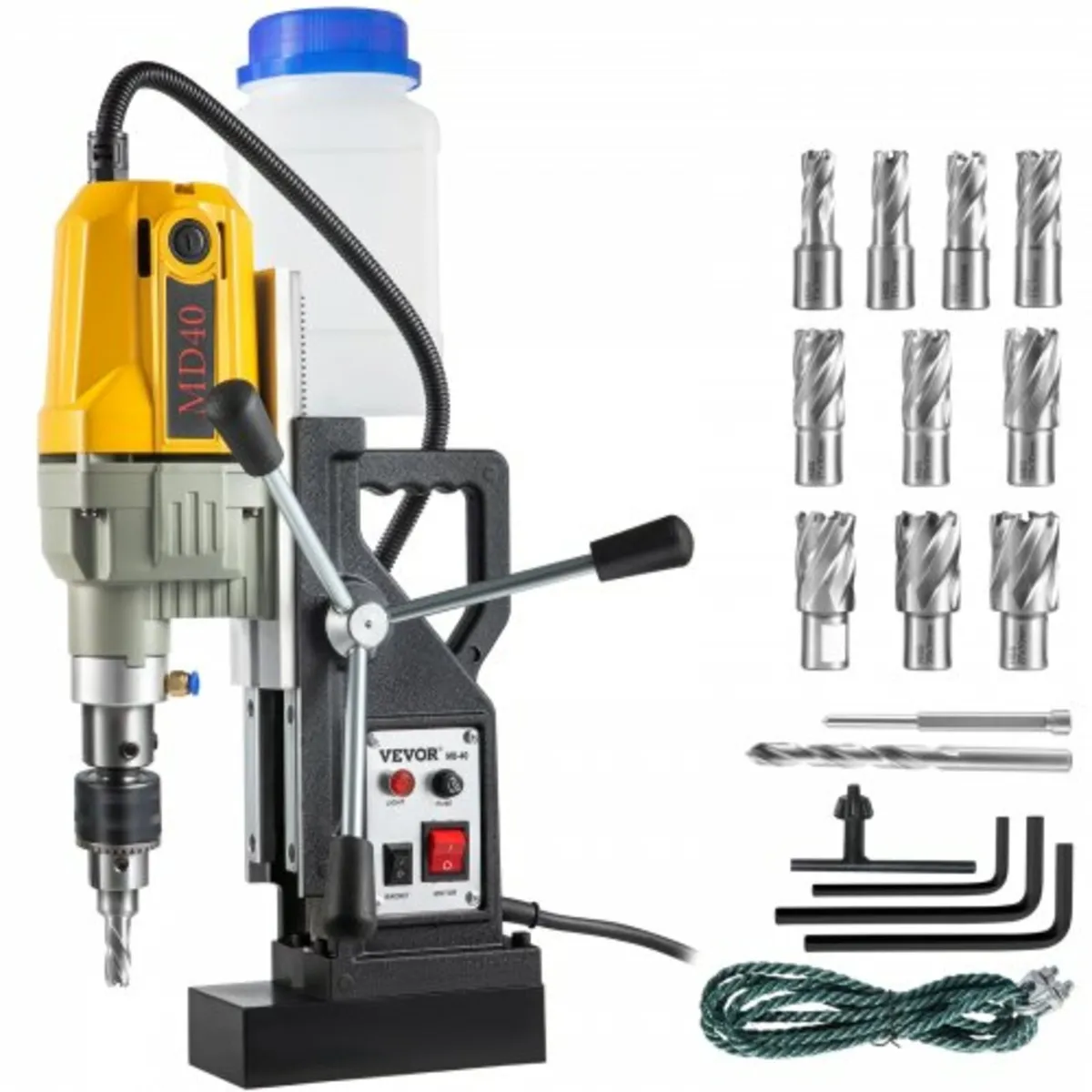 Magnetic Drill, 1100W 1.57" Boring Diameter, 2697l - Image 1
