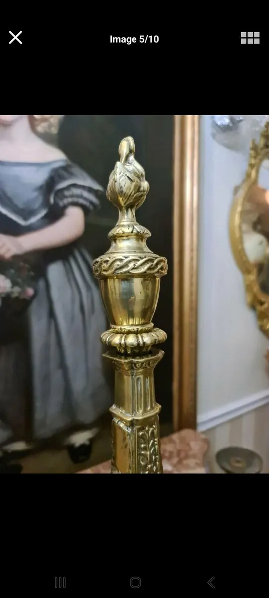 Victorian Andirons - Image 2