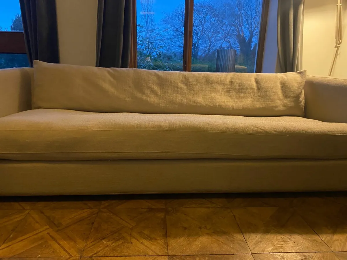 Large 3 seater sofa - Image 2