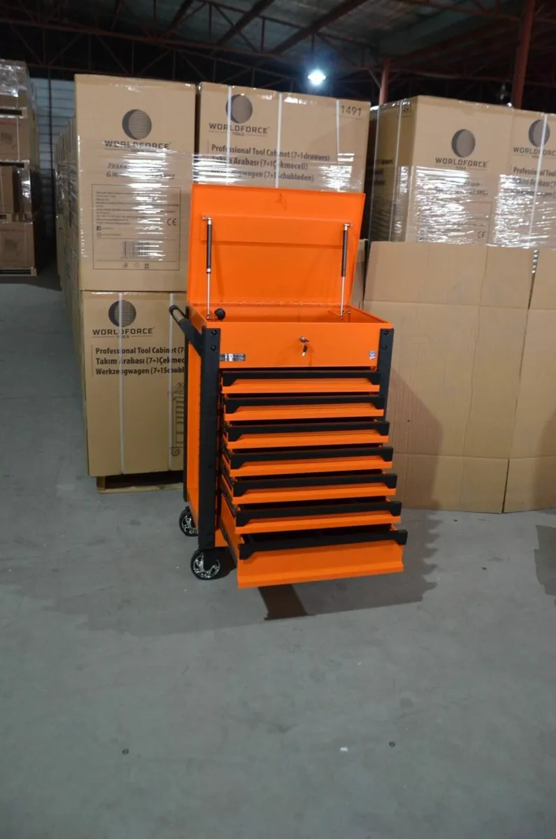 7 Drawer Heavy Duty Toolboxes Toolchests - Image 2