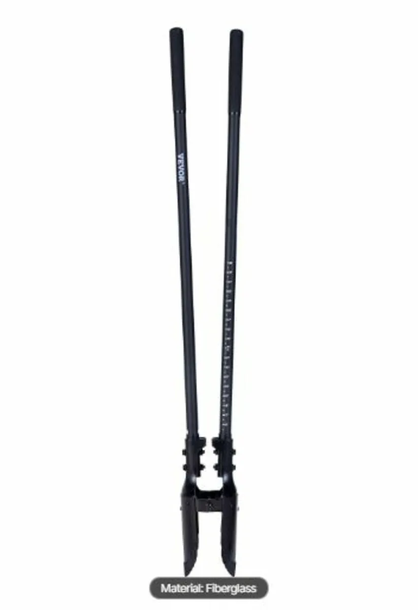 Post Hole Digger with Fiberglass Handle Scale - Image 1