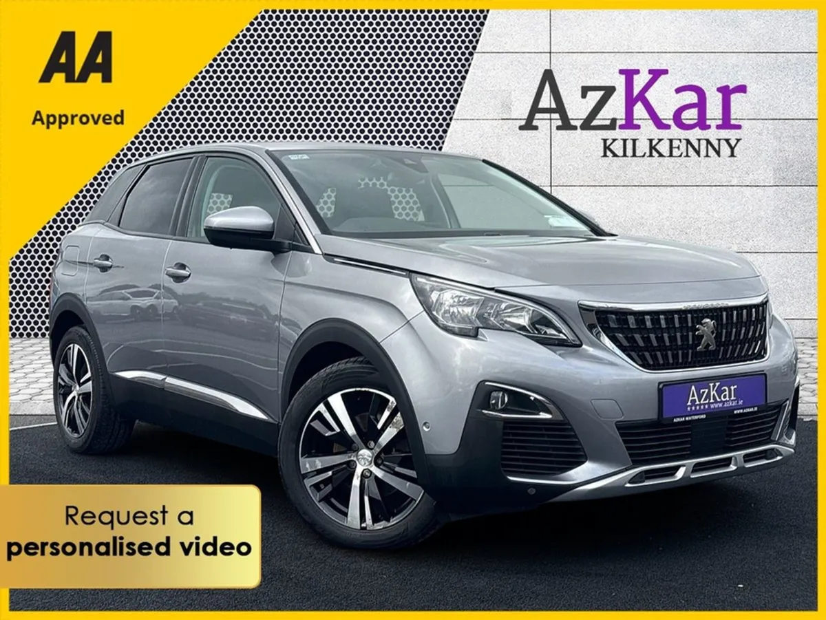 Peugeot 3008 2018 Allure Blue 1.6 HDI  93 P/W Wit - Image 1