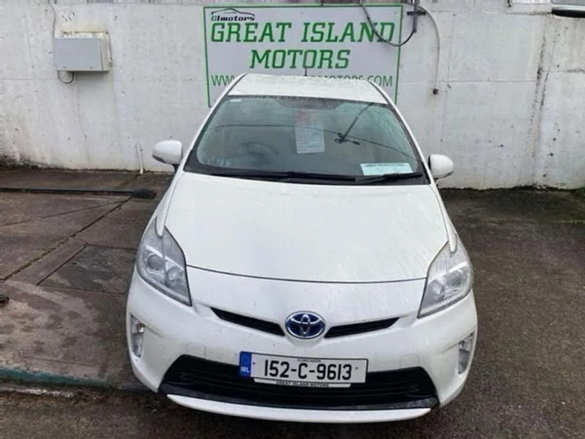 Toyota Prius 1.8 Hybrid White Leather Interior Pe - Image 4