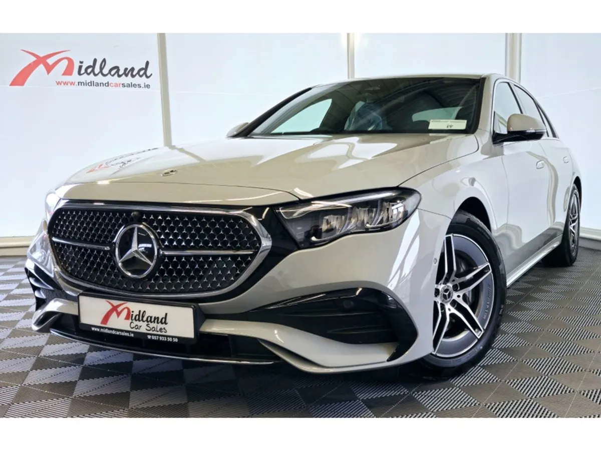 Mercedes-Benz E-Class E220d AMG  alpine Grey - Image 3
