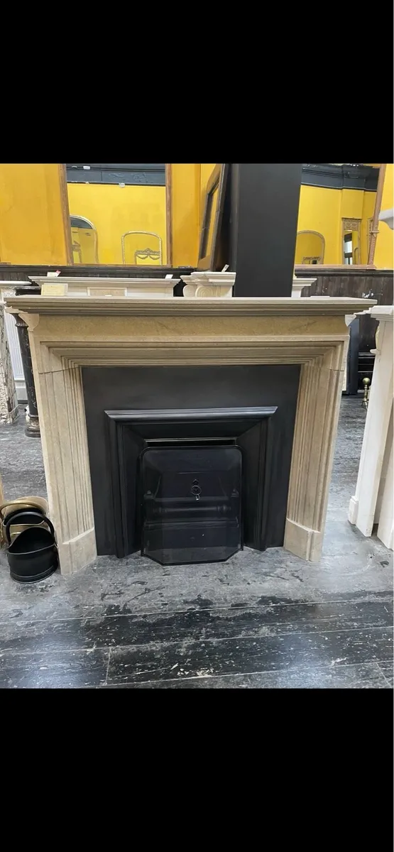 Stone fireplace - Image 1