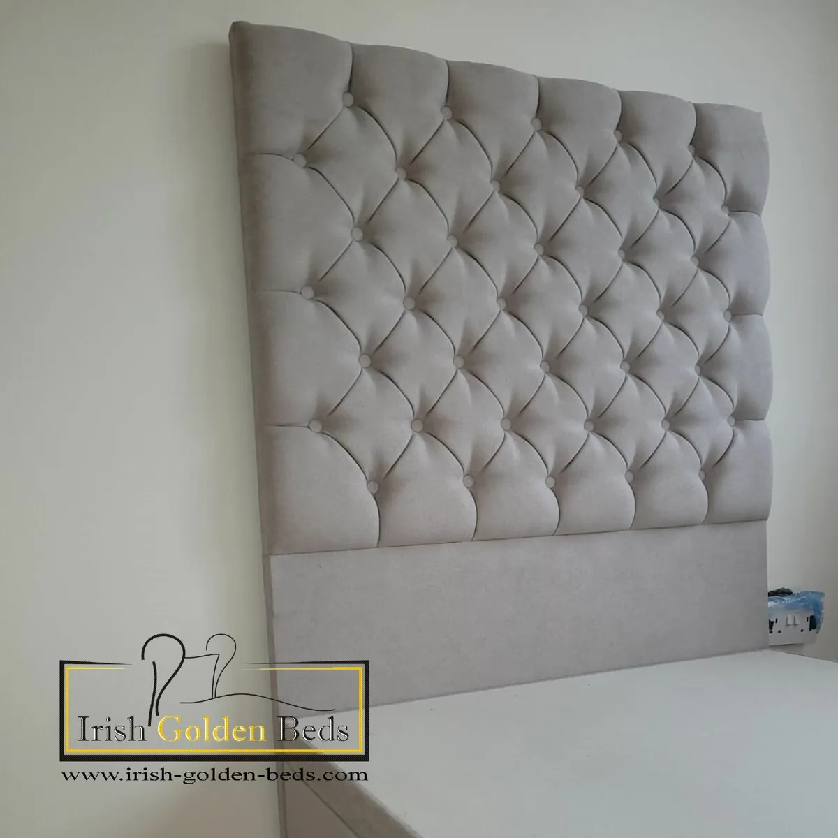 bed frame and headboard free delivery - Image 4