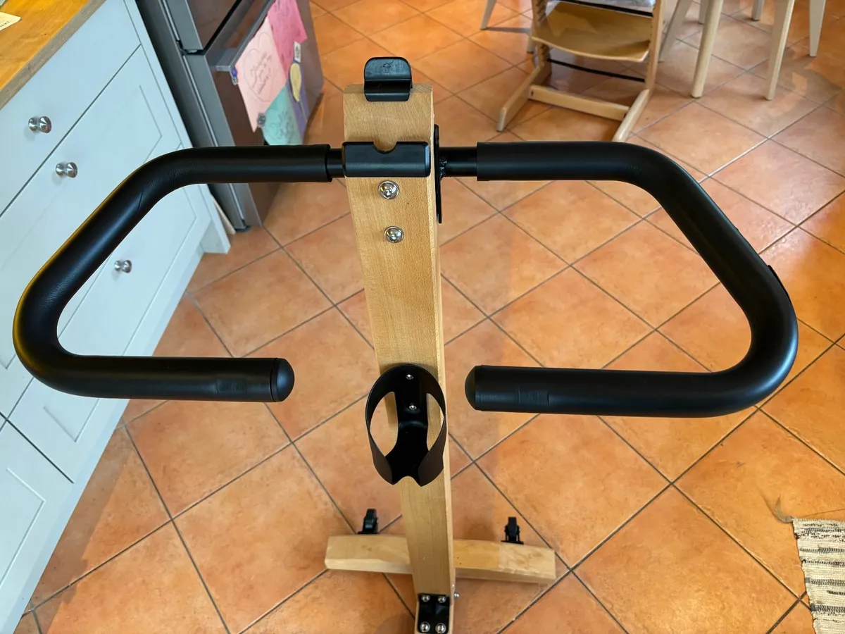 Exercise bike - eco-friendly Domyos Woodbike - Image 4