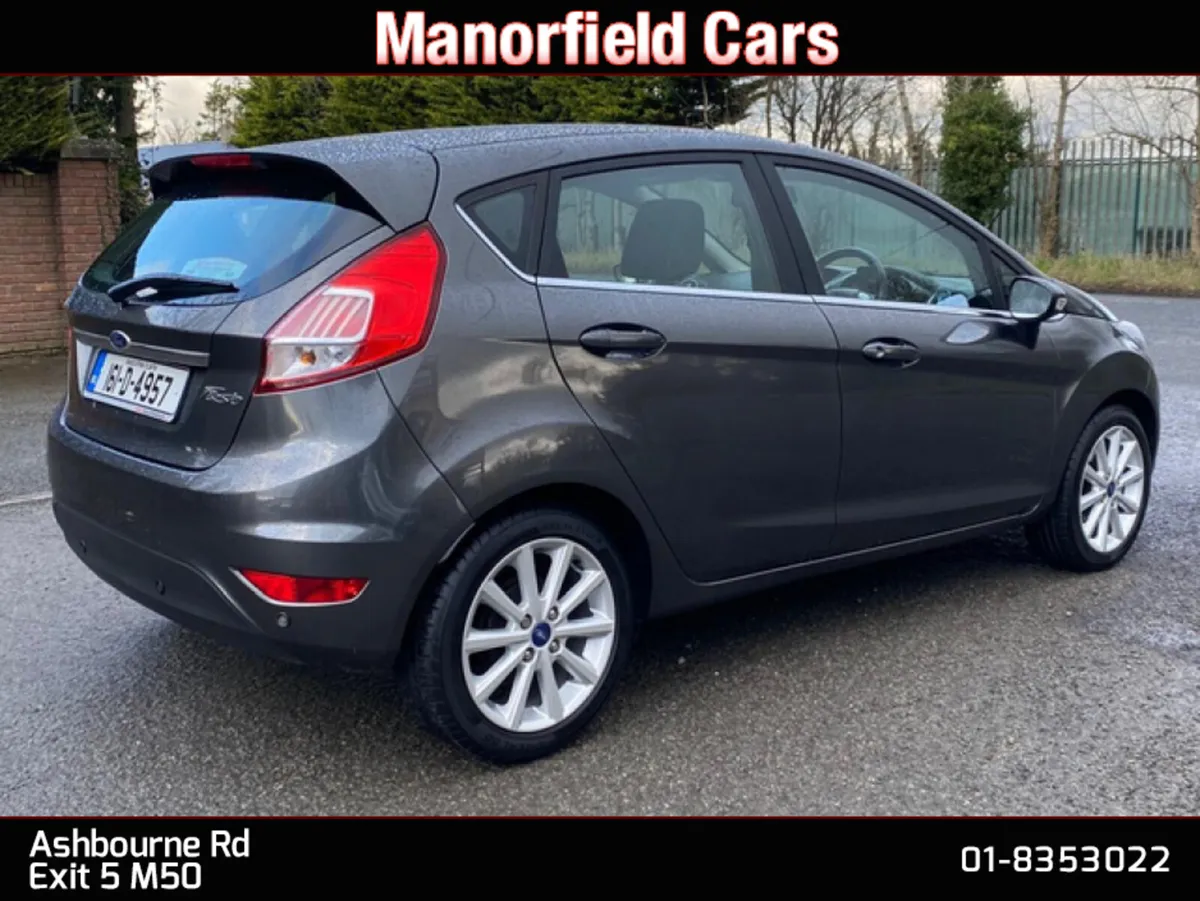 2016 161 Ford Fiesta Titanium 1.25 Petrol 5dr - Image 4