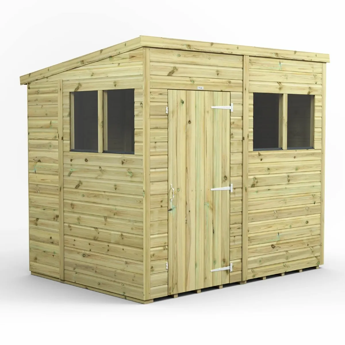 8x6  Pressure Treated Pent Garden Sheds - Image 3
