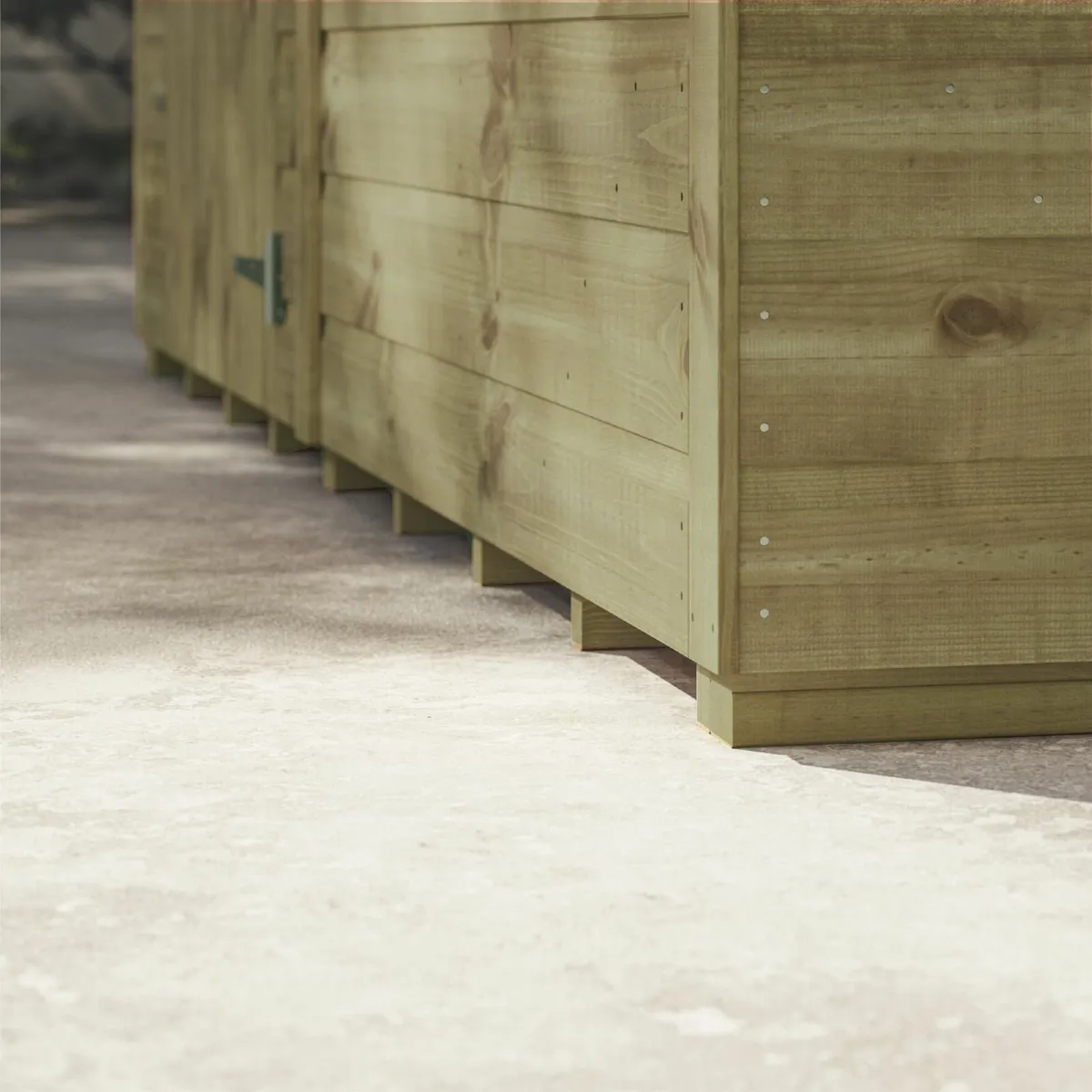 8x6  Pressure Treated Pent Garden Sheds - Image 4