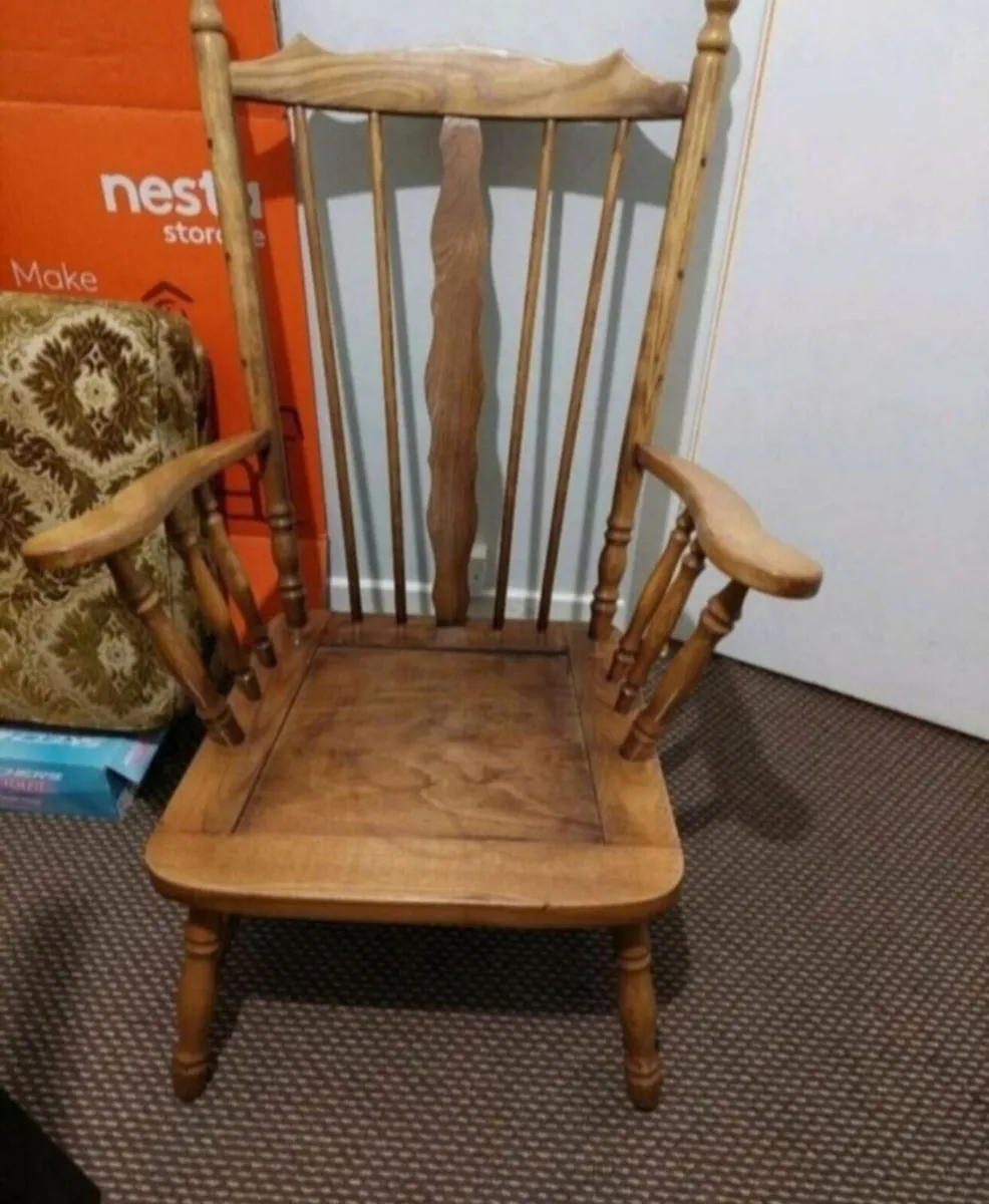 Wooden Chair - Image 1