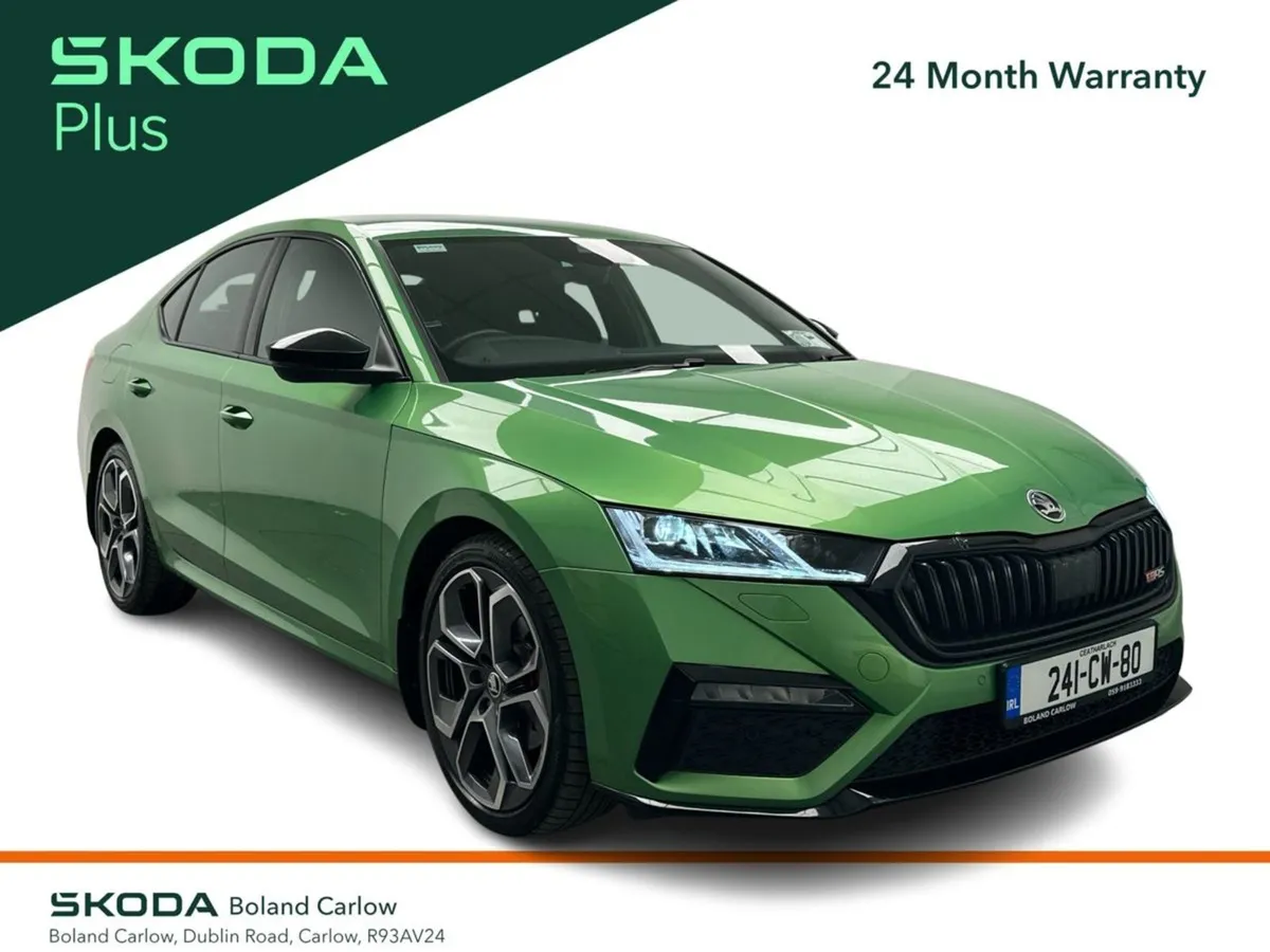 Skoda Octavia RS 2.0tdi 200HP DSG  green Metallic - Image 1
