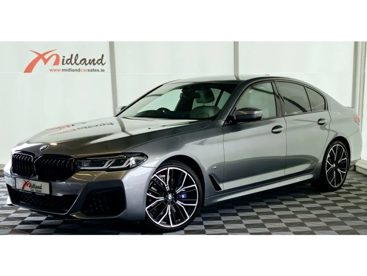 BMW 5 Series 520D M Sport Mhev  oyster Leather - Image 2