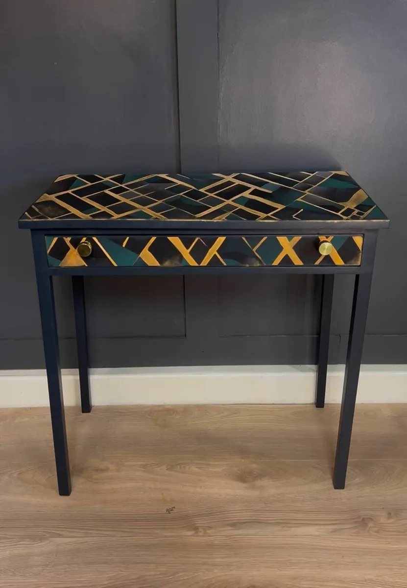 Golden Mosaic Console - Image 3