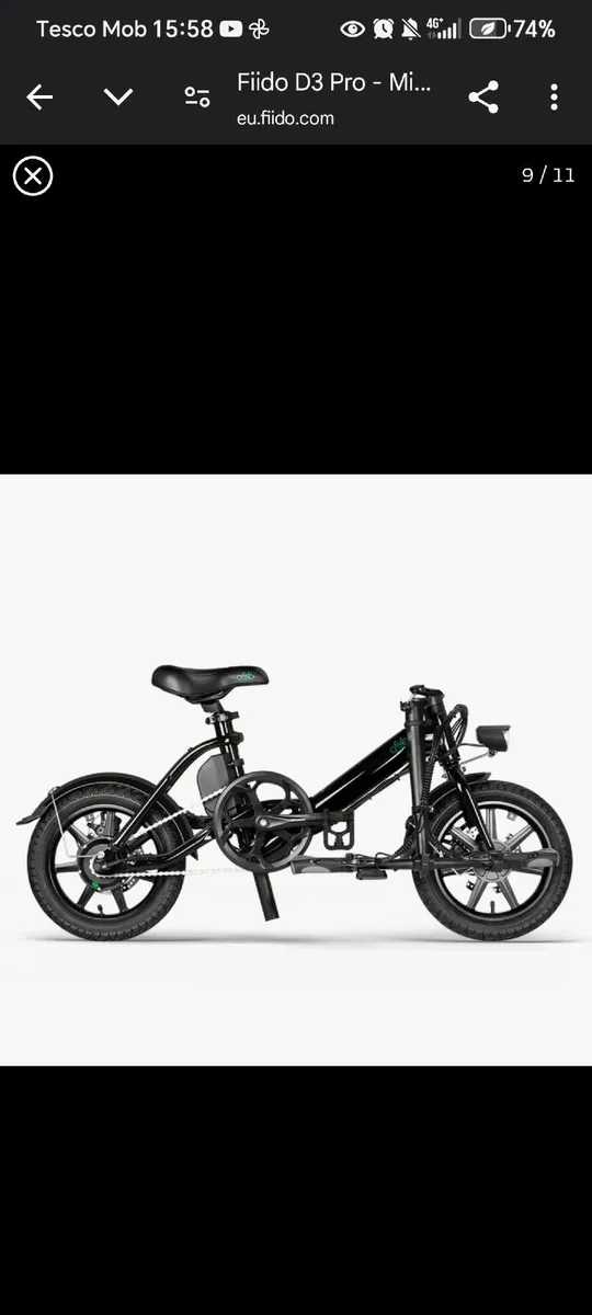 Fiido D3 Pro Mini Electric Bike - Image 1