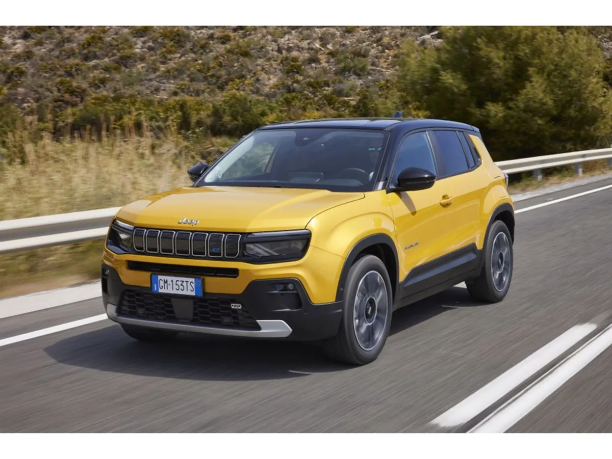 Jeep Avenger E Longitude 54kw  availabe TO Order