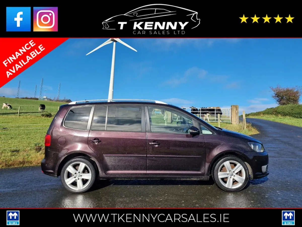 Volkswagen Touran AS New 7 Seater NCT 10/24 VW Se - Image 3
