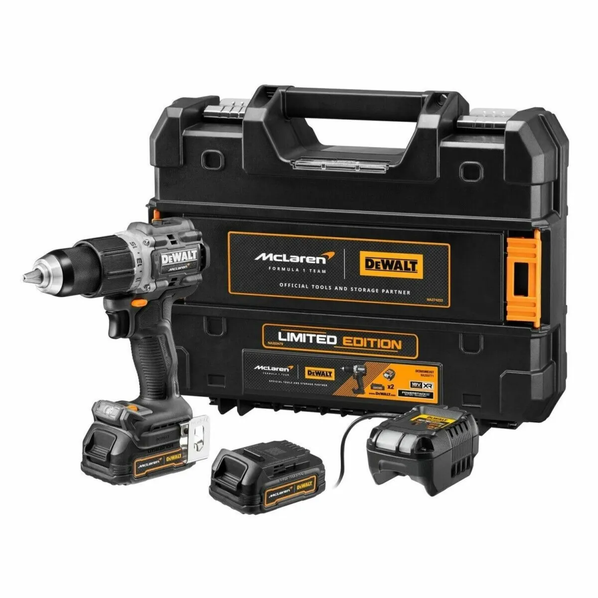 DeWalt McLaren Brushless Hammer Drill kit - Image 3