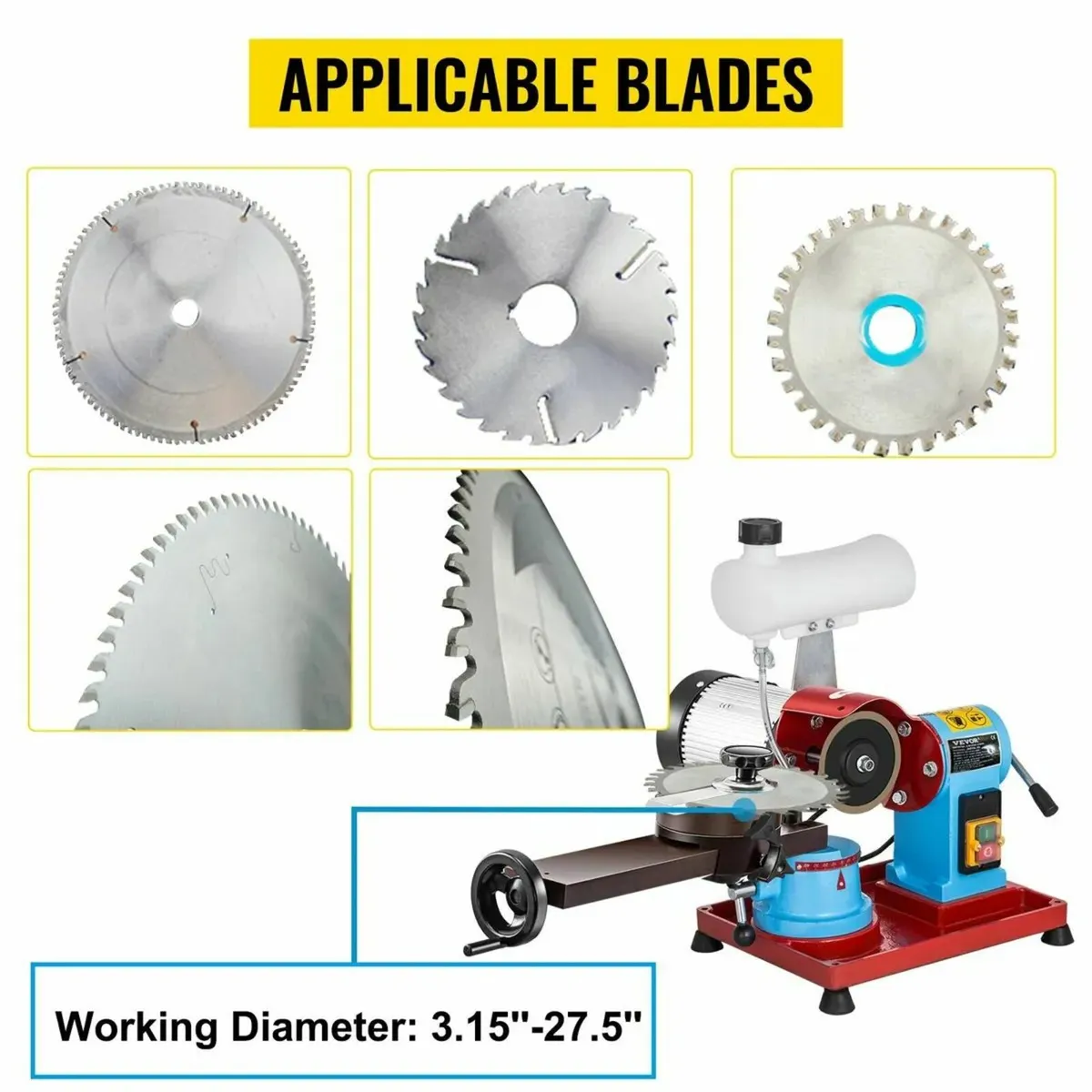 230V Circular Saw Sharpener: Adjustable Angles - Image 4