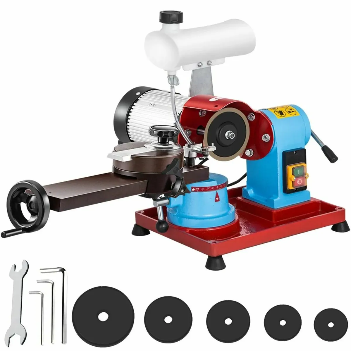 230V Circular Saw Sharpener: Adjustable Angles - Image 1