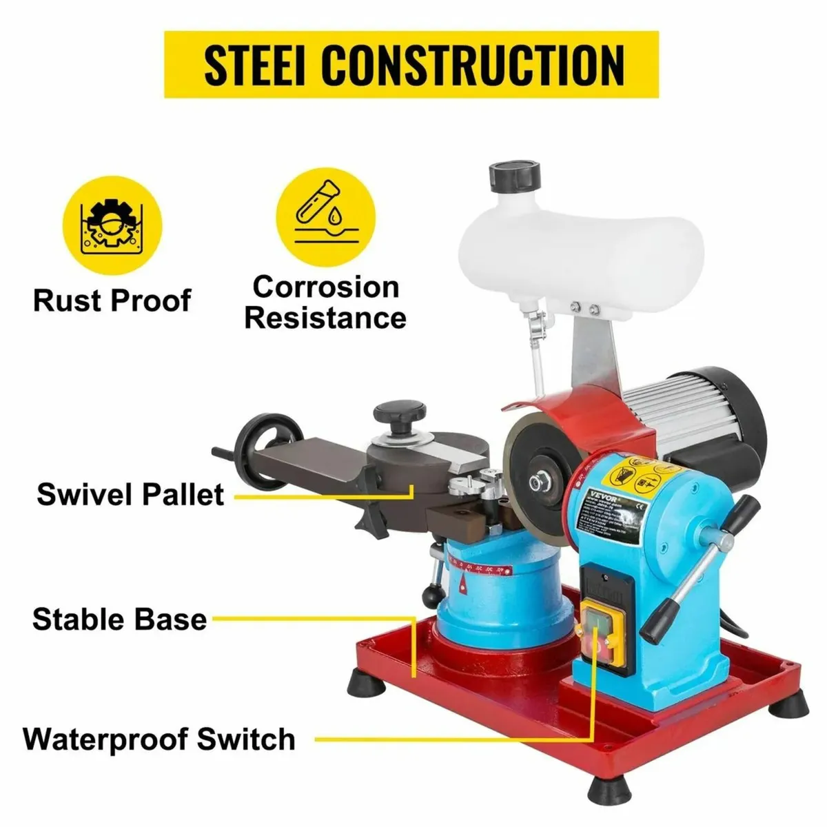 230V Circular Saw Sharpener: Adjustable Angles - Image 2