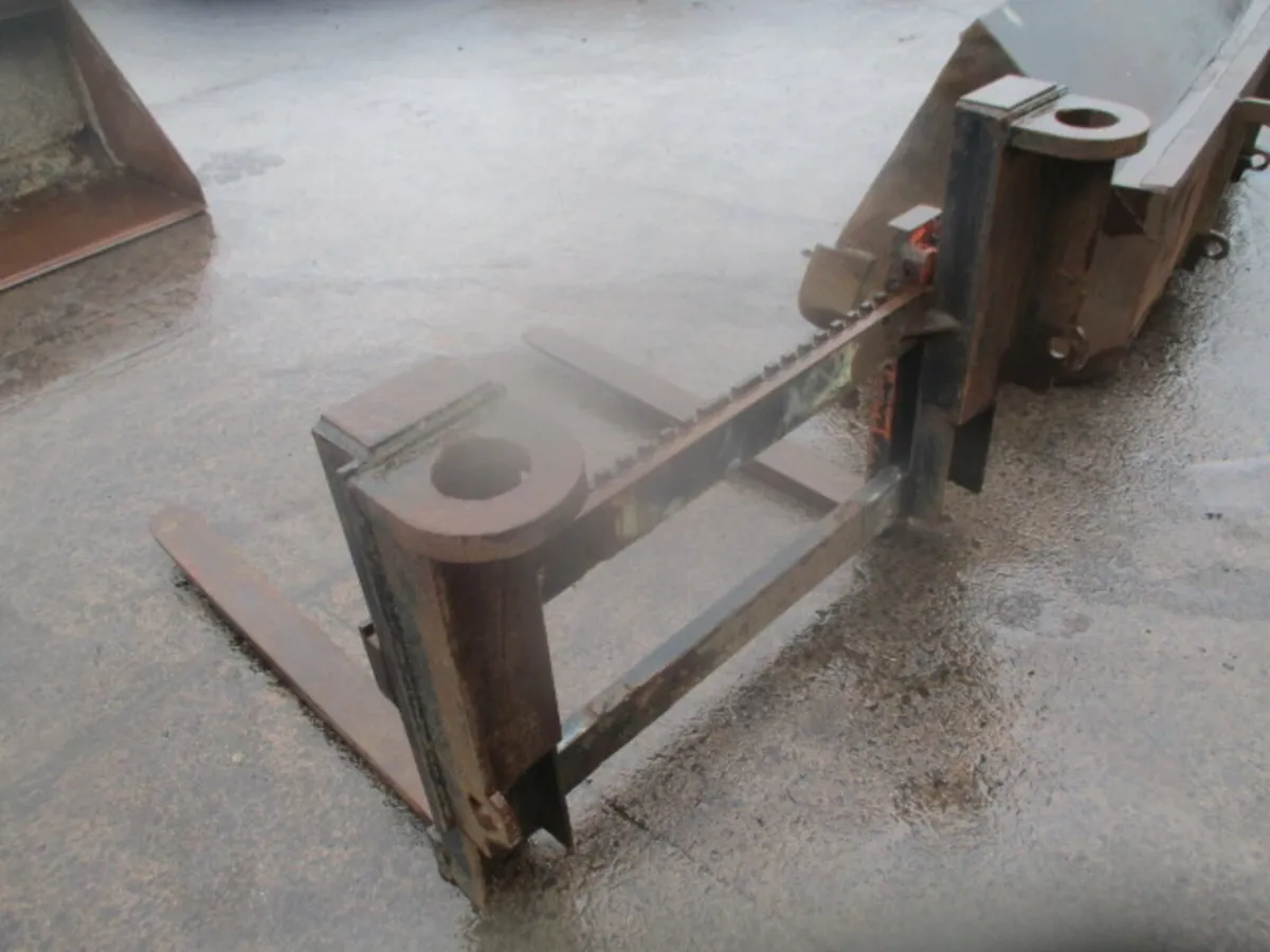 Pin & Cone Forks on Frame - Image 2