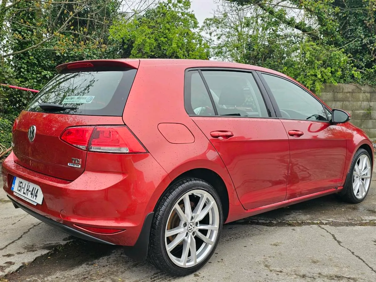 2015 vw golf 1.6L tdi (( no less  €6999 )) - Image 4