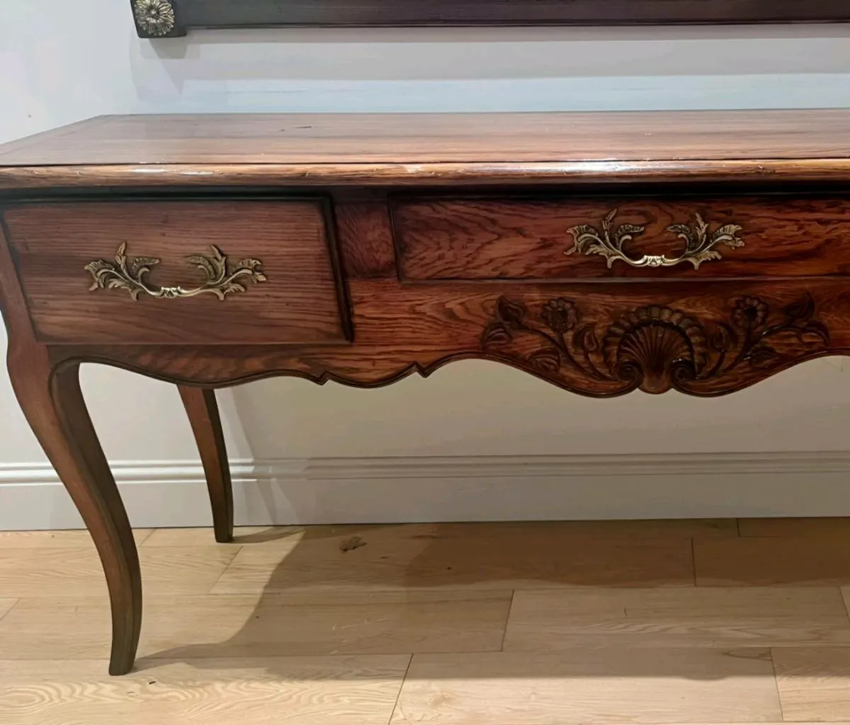 CLEARANCE: MOISSONNIER Regency style console table - Image 2
