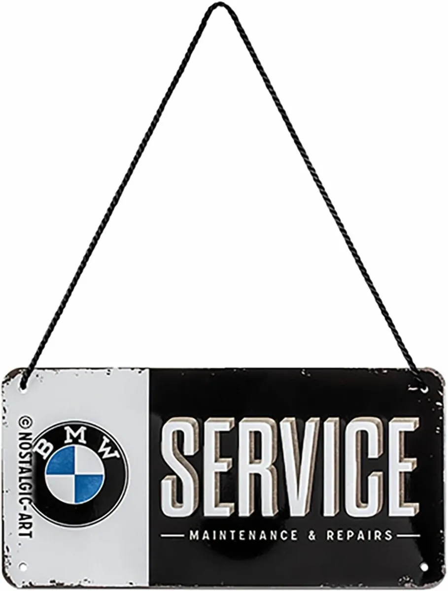 Art Retro Hanging Sign BMW – Service – Gift Idea f