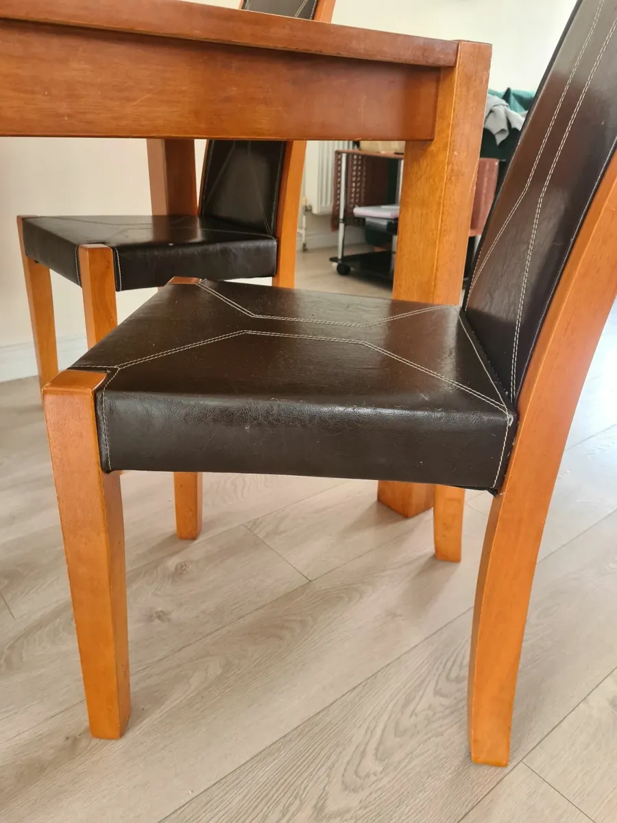 Dining table and chairs - Image 4