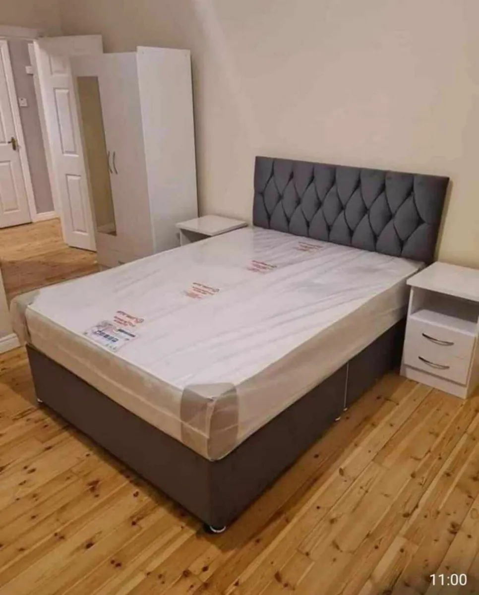 ❄️NEW DOUBLE 4FT6 DIVAN BEDS❄️ - Image 4
