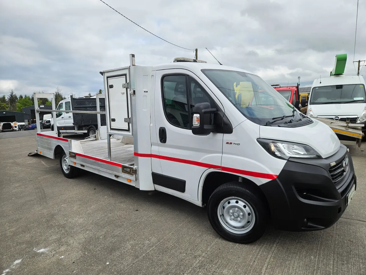 2021 FIAT DUCATO LOW FLOOR BODY WITH REAR TAIL RAM - Image 4