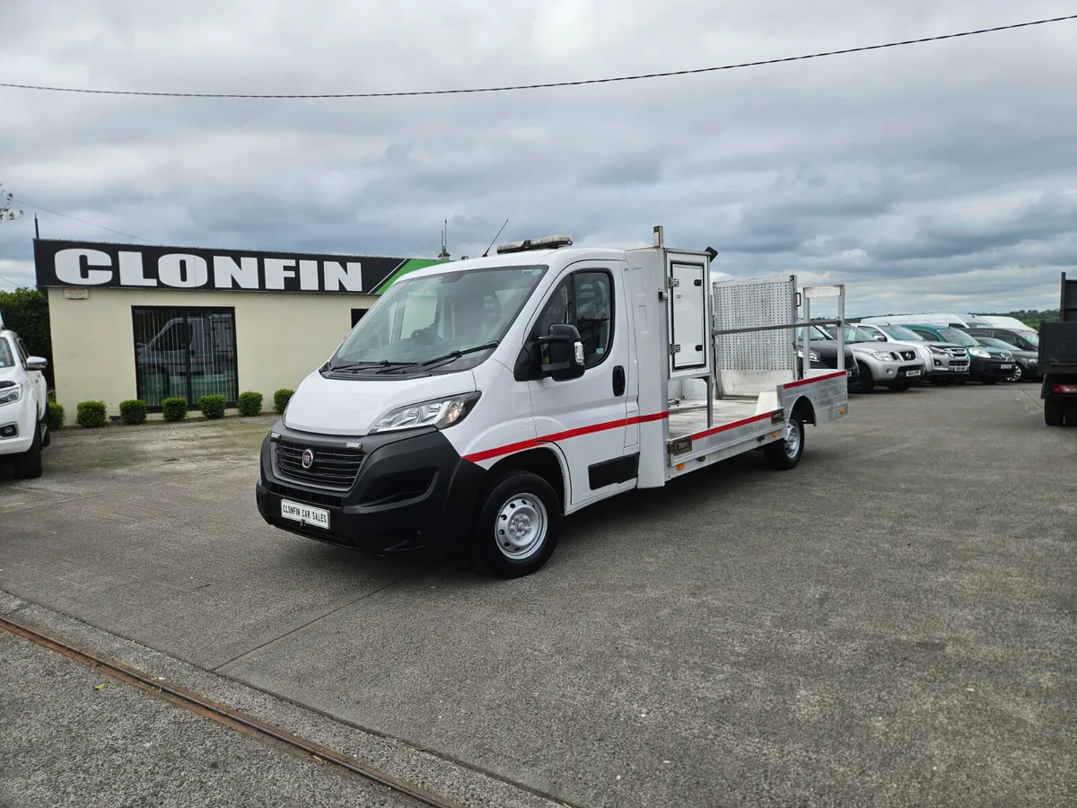 2021 FIAT DUCATO LOW FLOOR BODY WITH REAR TAIL RAM - Image 1