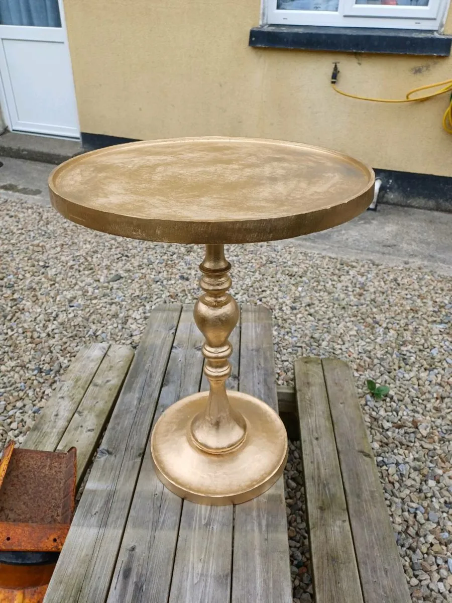 Vintage Outdoor Table - Image 1
